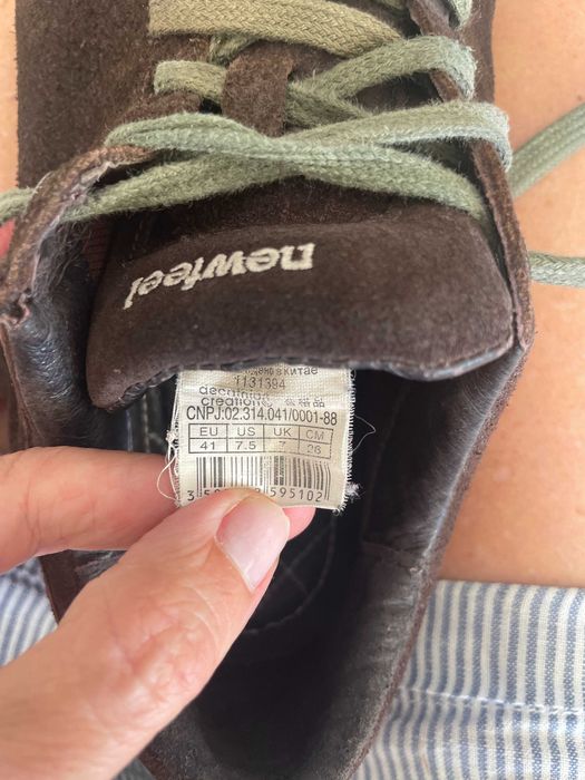 Tenis castanhos em camurça | Newfeel | 41