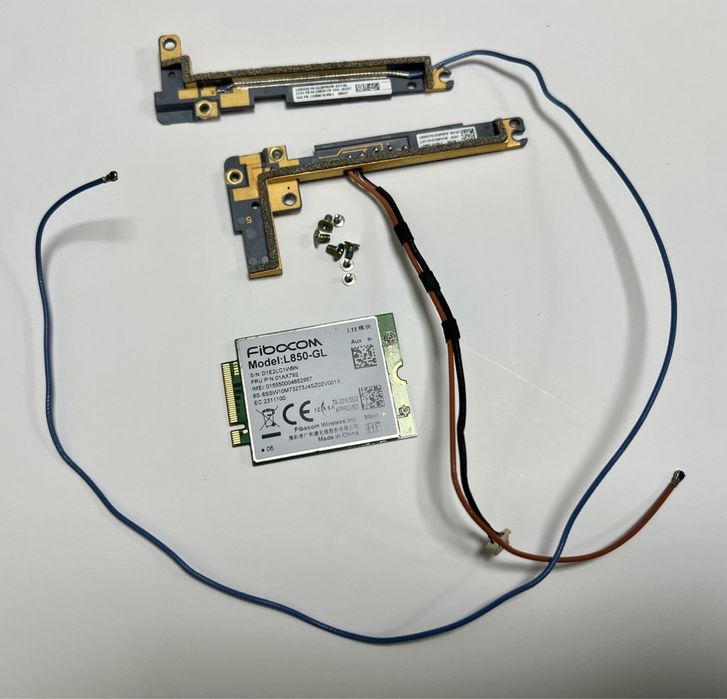 4G LTE модем Fibocom L850-GL FRU P/N: 01AX792 Wireless Module Lenovo