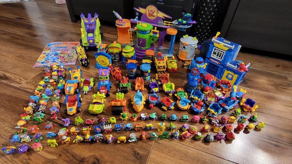 Duży zestaw Super Zings