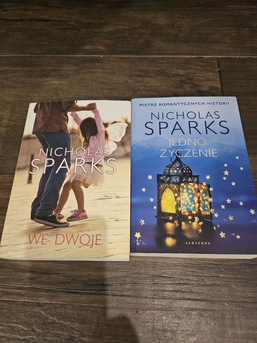 N. Sparks Jedno życzenie We dwoje 2 ksiażki