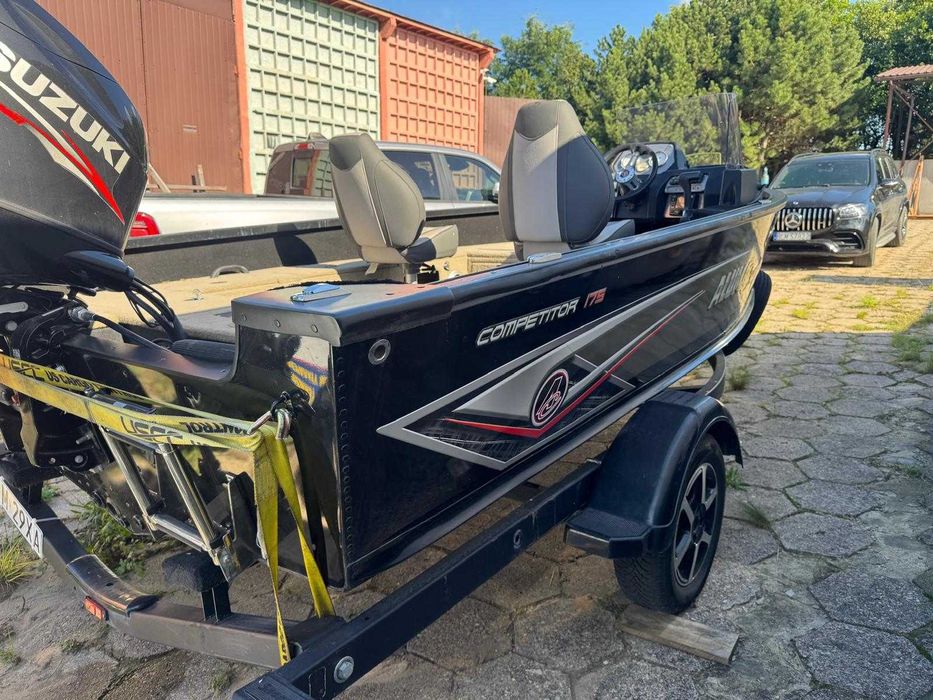 2021 Aluminiowa Lodz wedkarska Alumacraft Competitor 175 z115km Suzuki