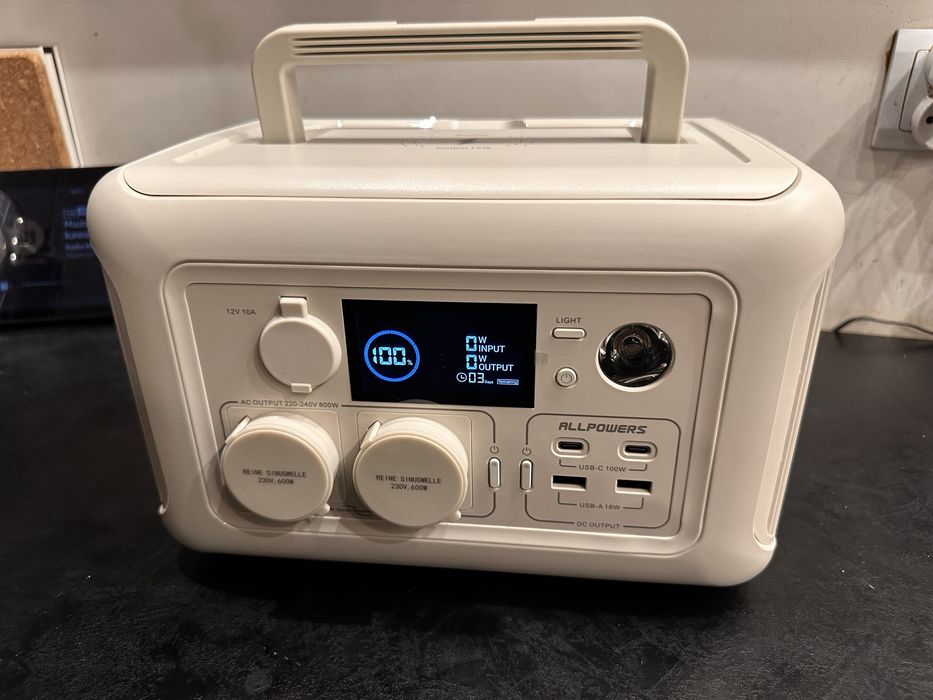 Allpowers R600 stacja zasilania 600W 299wh