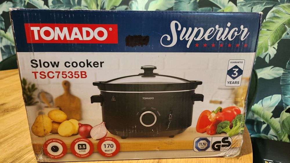 Wolnowar Slow cooker TSC7535B Tomado