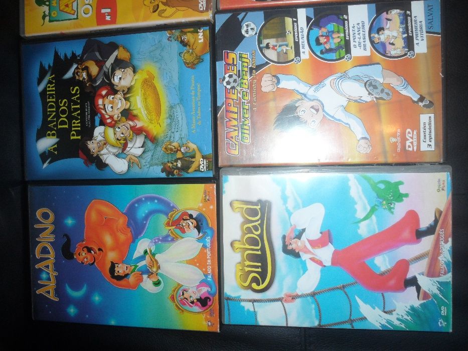 DVD de animação infatil originais