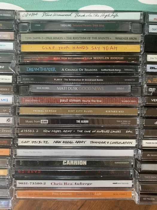 Płyty CD wyprzedaż kolekcji 54 szt.