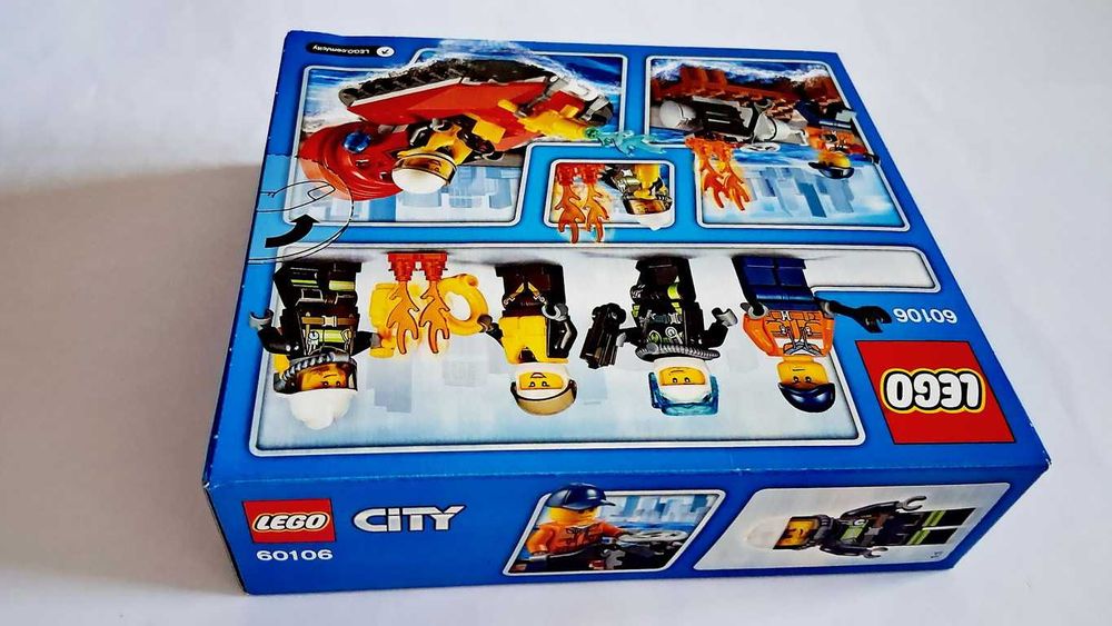 Lego City 60106 Fire Starter Set selado
