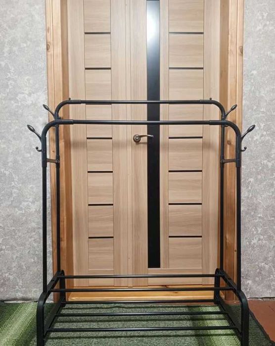 Вішалка стійка для одягу підлоги металева вішак для одягу підлоговий