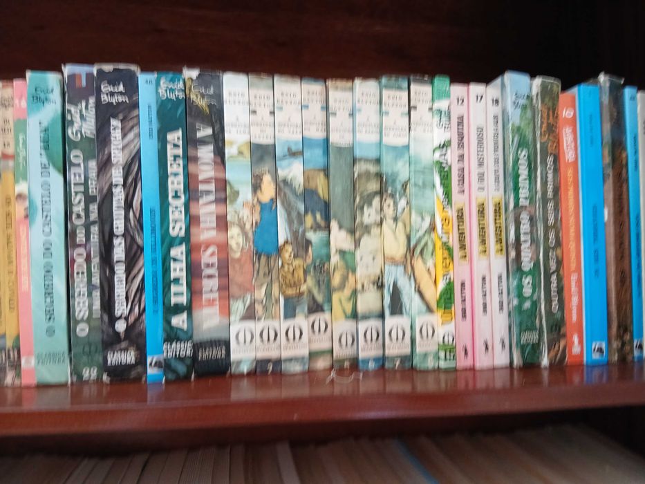 Venda ou troca livros Enid Blyton, Mark Twain, etc