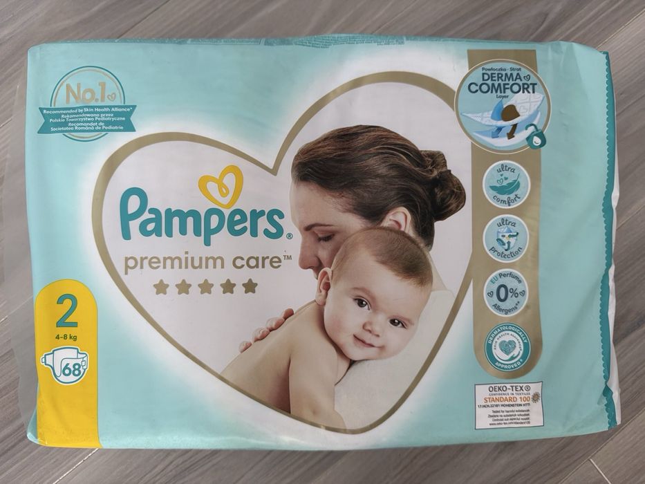Pampers/підгузки Premium Care, розмір 2 - 68 шт.
