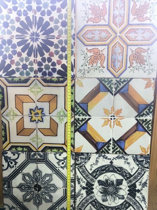 Imitação Azulejos Vintage - 6 peças