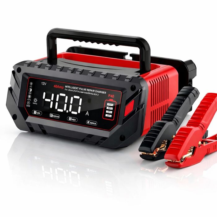 Зарядний пристрій HTRC P40 40A 12V 24V LiFePO4 AGM авто зарядка