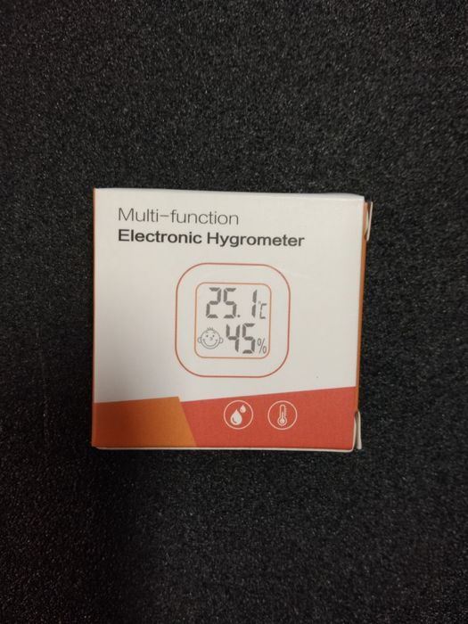 Higrometr termometr pokojowy wilgotnościomierz LCD