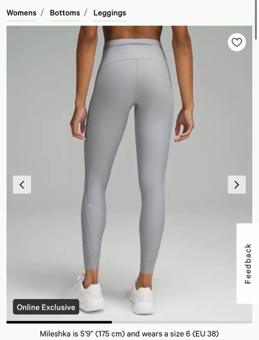Lululemon спортивні легінси лосини S-M