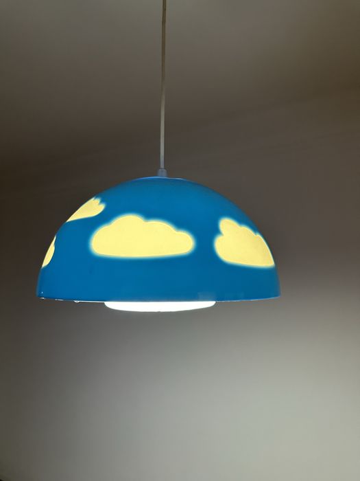 Candeeiros de criança ikea, teto e parede