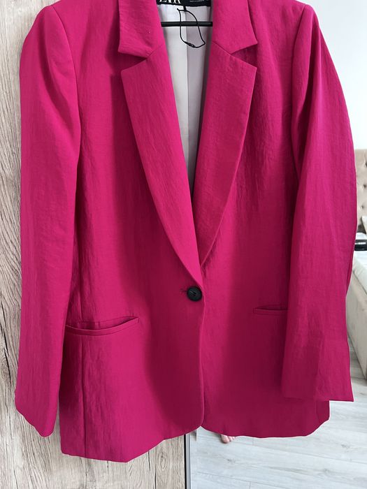 Піджак малиновий Zara