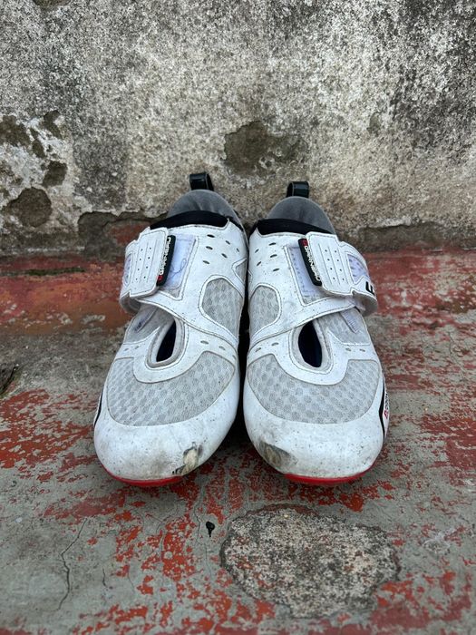 Sapatos Gaerne Carbon Tri X-Lite – Brancos