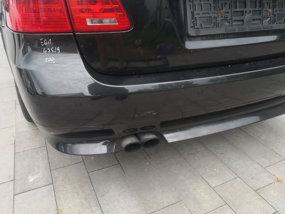 Zderzak tylni BMW e61 lift Black sapphire metal 475/9