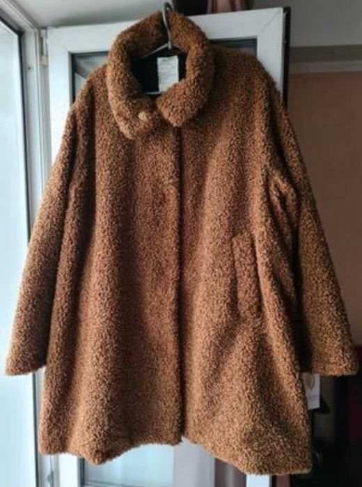 Шуба пальто "тедді" 4xl/ 5xl