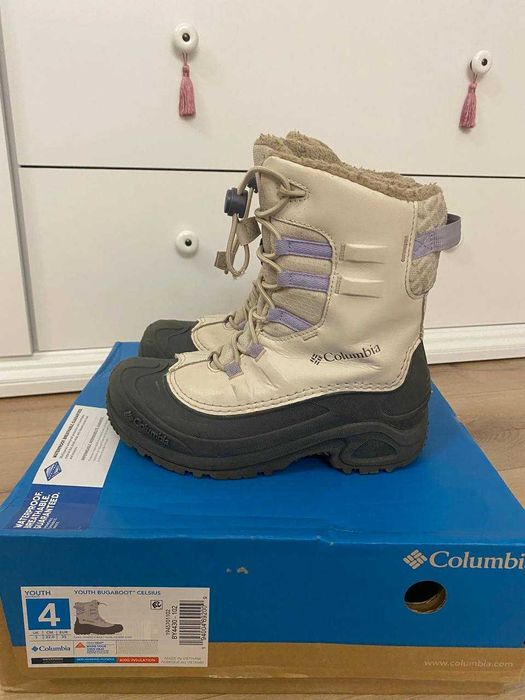 Зимові термоботинки Columbia Коламбия Сноубутси р.35