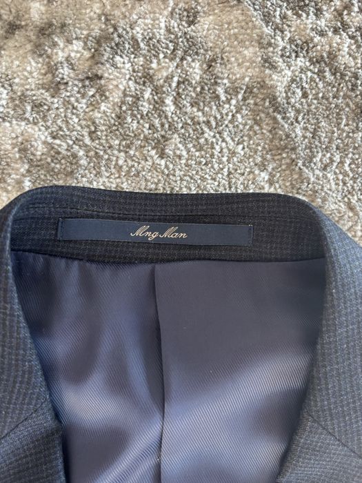 Fato Completo Azul da Mango – Blazer, Calças e Camisa (Tamanho S)