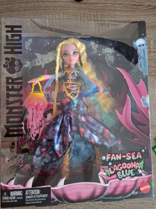 Монстер Хай Клео, Кьюпид, Френки, Лагуна, Твайла