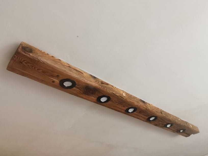 Lampa Stare Drewno Lampy sufitowe ścienne rustyk retro boho industrial