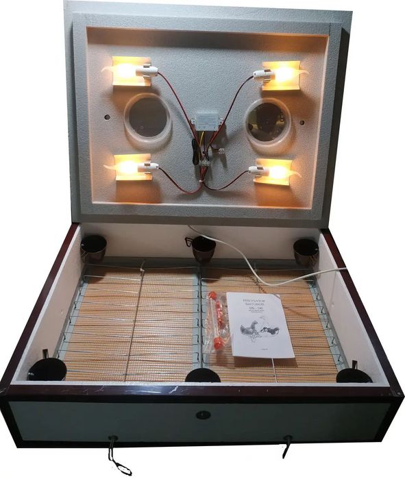 АКЦІЙНА ПРОПОЗИЦІЯ Інкубатор Квочка ІБ-140 яєць механічний переворот