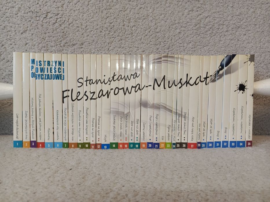 Stanisława Fleszarowa-Muskat - Saga 35 tomów