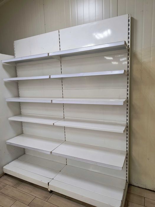 Стелаж торговий металічний пристінний, стелаж для хліба, цукерок