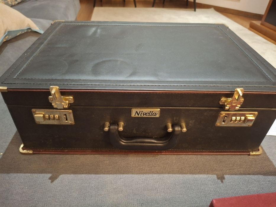 Faqueiro Nivella Solingen Banhado a Ouro 24K – Estojo de Luxo Vintage