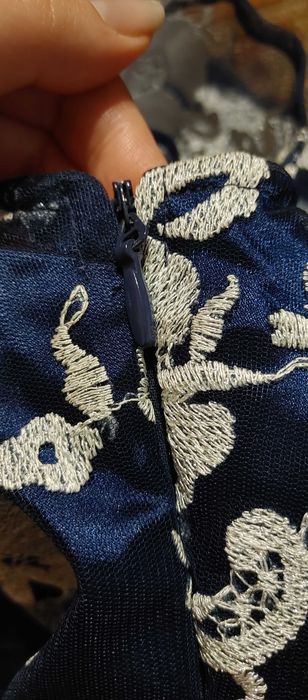 sukienka weselna wizytowa plus size rozmiar 46 48