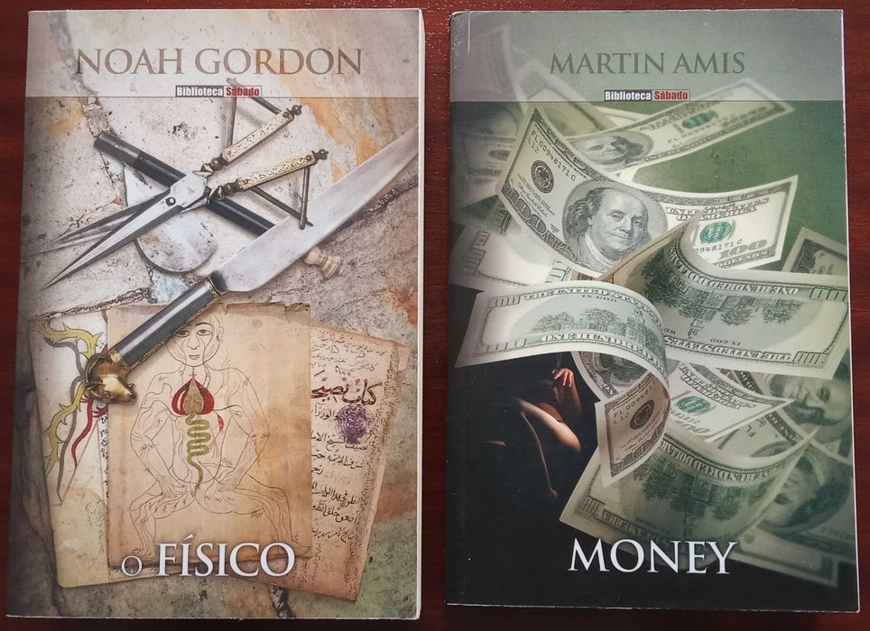 Livros de colecção Biblioteca Sábado