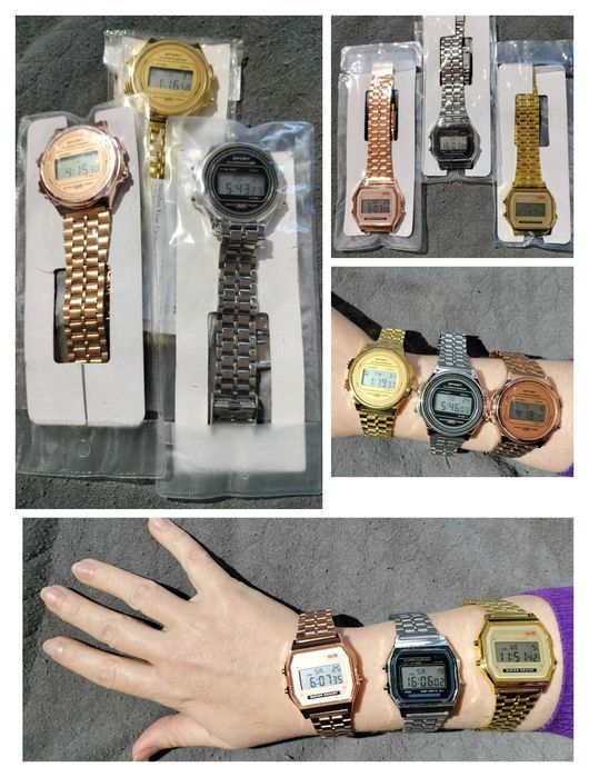 Relógio tipo casio