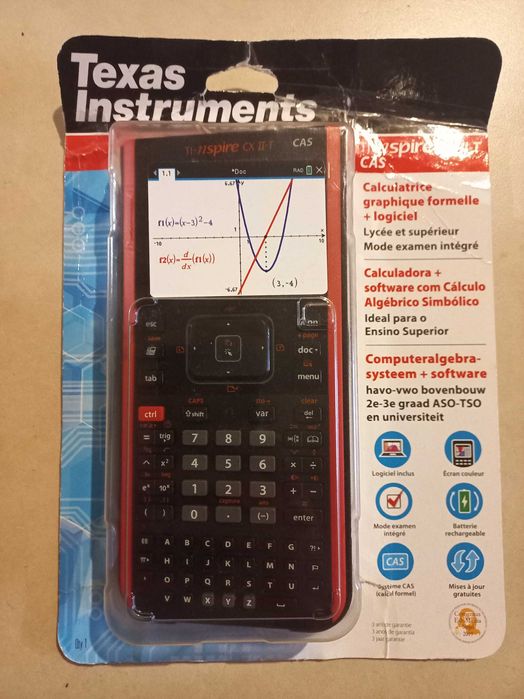 Calculadora Gráfica TI-nspire CX II T CAS nova