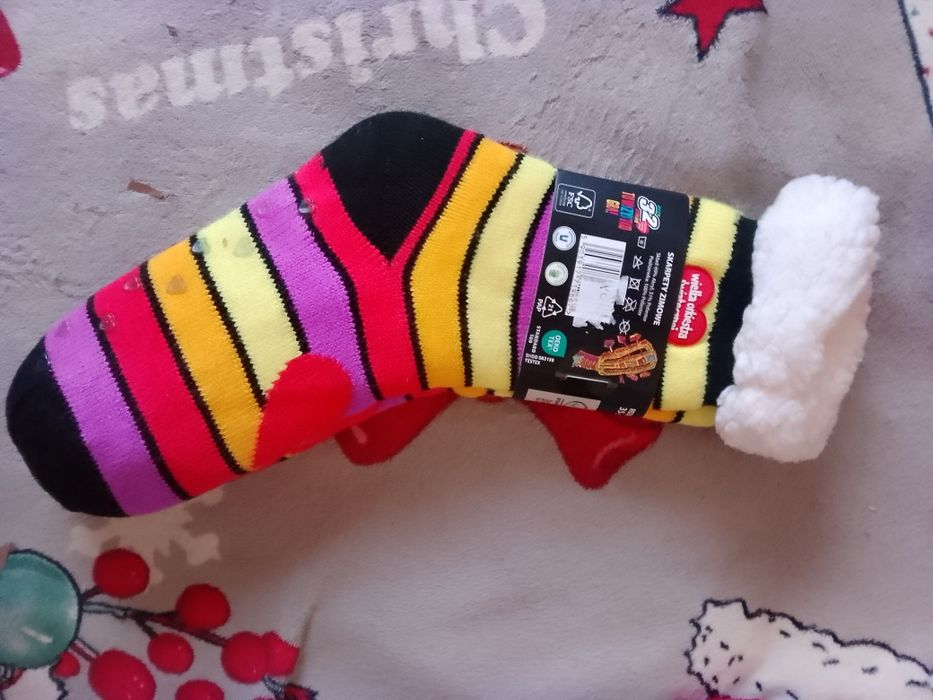 Nowe Skarpety zimowe WOŚP rozmiar 35-38