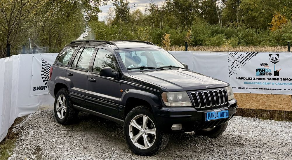 Jeep Grand Cherokee 3.1 TD ~ Automat ~ 4x4 ~ 2003 ~ Klima ~ Hak ~ Alu