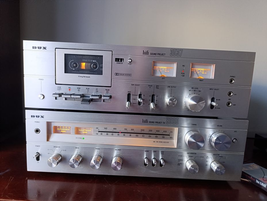 Duża wieża DUX TA8000+3537 Philips lata 70