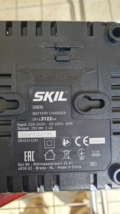 Carregador Baterias Skil 20V