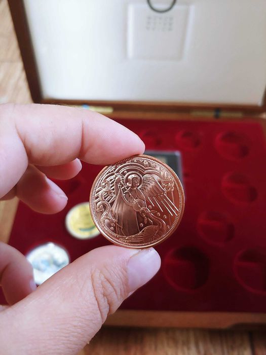 Австрия 10 евро 2017 год архангел михаил