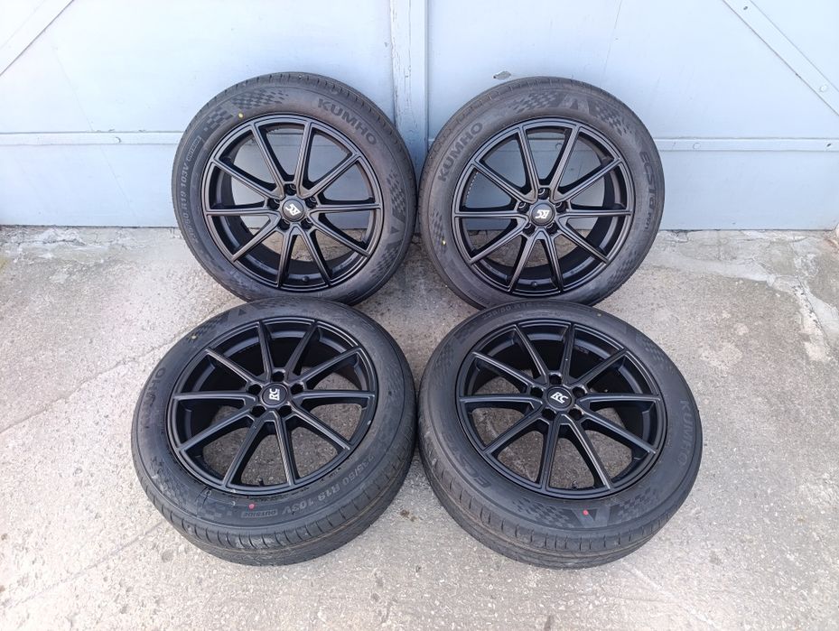 Alufelgi Brock 19" audi VW cupra seat skoda 5x112 235/50R19 nowe opony
