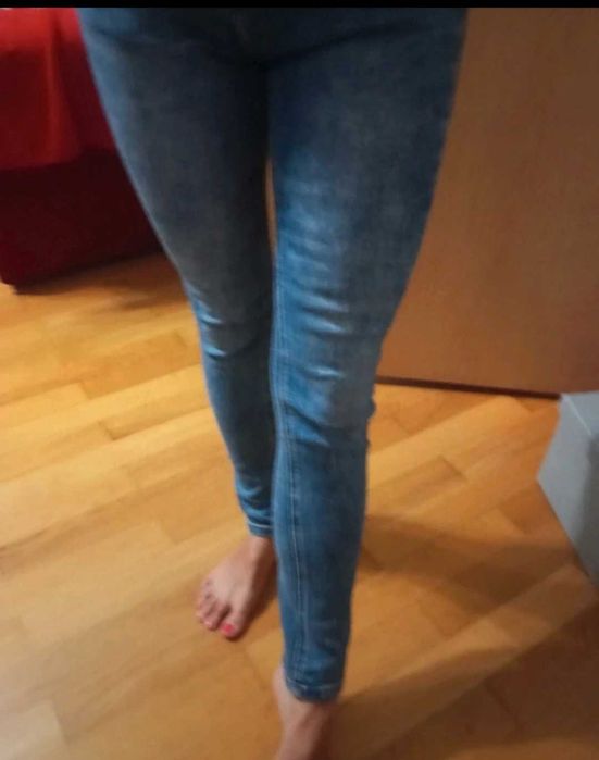Spodnie jeansy damskie