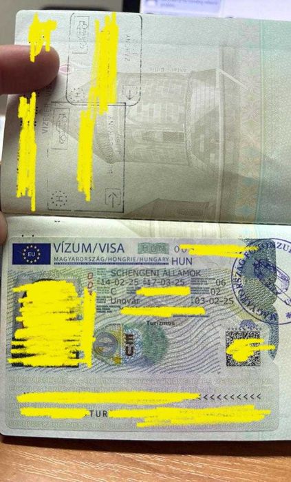 Угорські шенген візи, Венгерські туристичні, бізнес візи HUNGERY