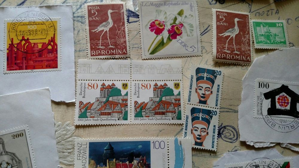 Старі марки Польща і СССР