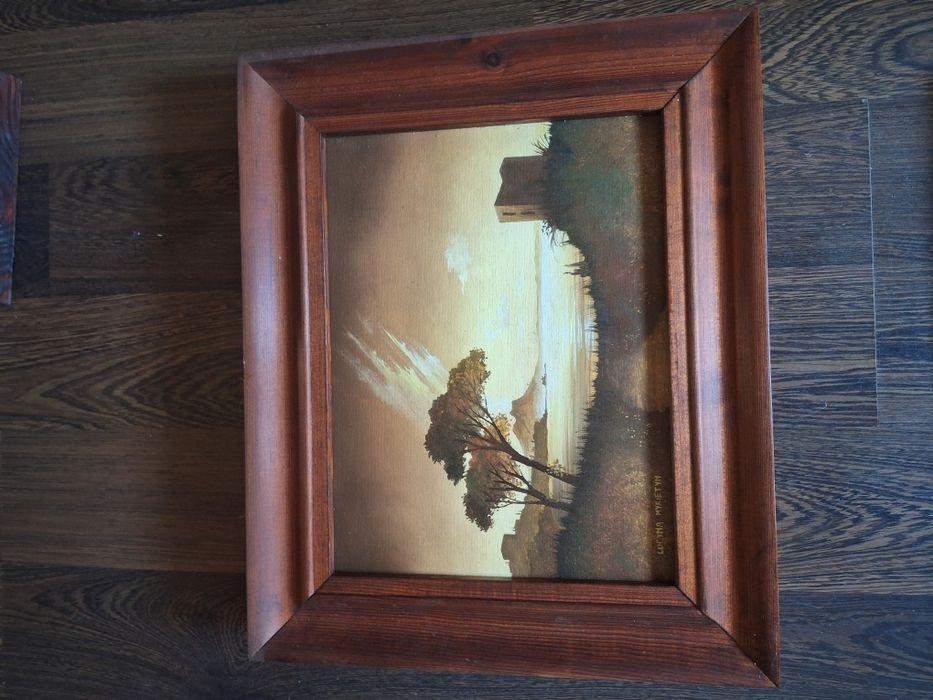 Sprzedam obrazki w drewnianej ramce