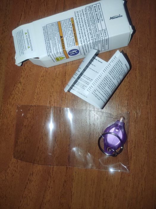 УФ лiхтарик(365нм) детектор валюти. Брелок