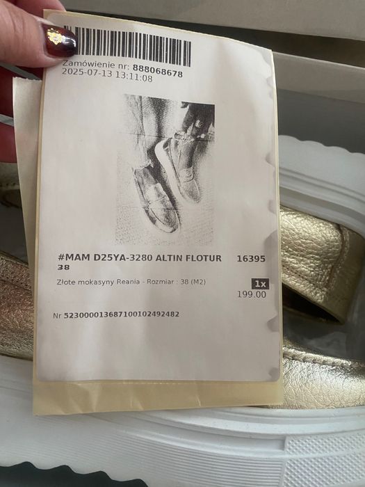 Buty ze skóry Saway 38