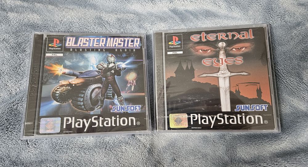 Dwie nowe gry ps1 eternal eyes i blaster master