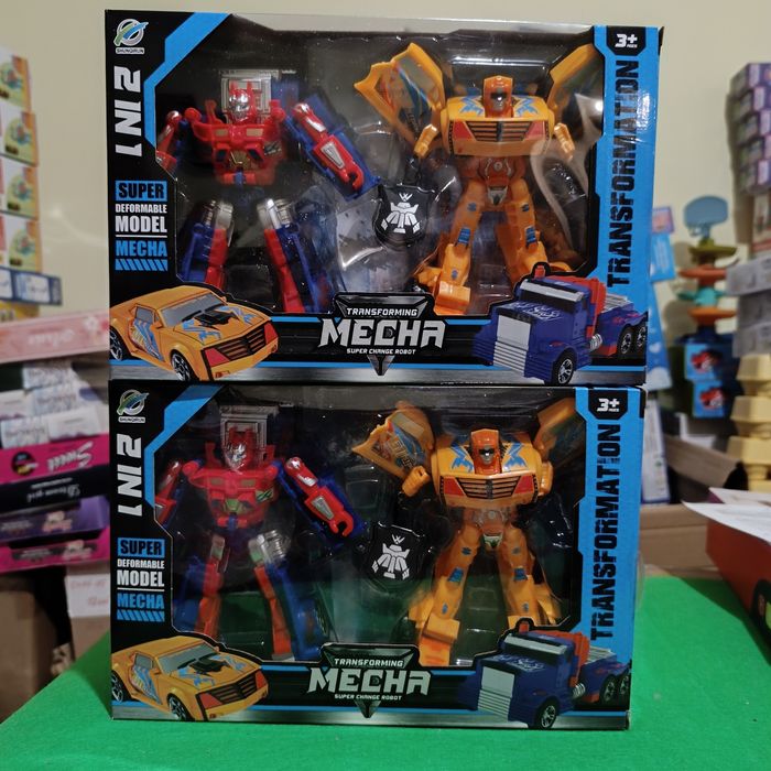 Набір маска і трансформер Оптімус Прайм і Бамблбі робот Бамблби набор