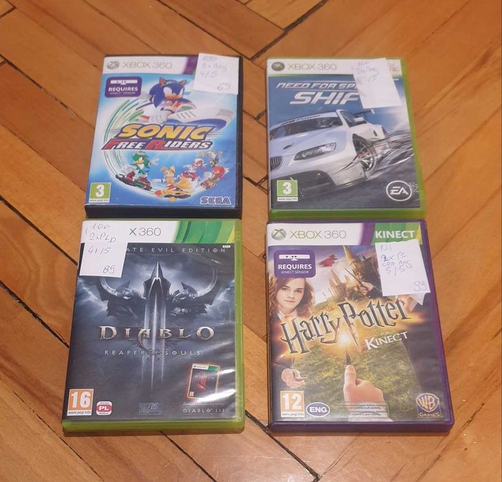 4x gra xbox 360 rezerwacja
