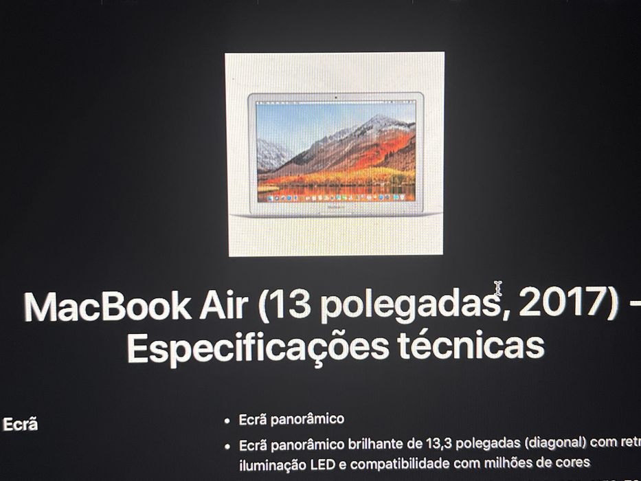 MacBook Air 13 polegadas retina i7 8G ram 256GB disco SSD431627669288396803